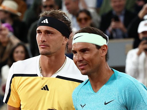 French Open LIVE: Rafael Nadal vs Alexander Zverev latest score and updates from blockbuster first-round clash