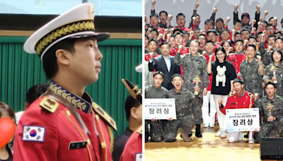 BTS RM's Army Band Bags Special Award At First-Ever Military Music Contest. See PICS