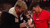 WATCH: Patrick Mahomes Helps Logan Paul Cheat at WWE's Monday Night Raw