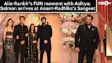 Alia-Ranbir enjoy with Aditya Roy Kapur, Salman Khan attends Anant-Radhika's sangeet