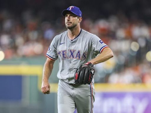 RHPs Max Scherzer, Nathan Eovaldi leave Rangers for evaluations