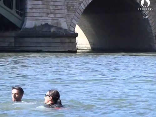 Anne Hidalgo s’est enfin baignée dans la Seine avant les Jeux olympiques de Paris