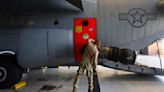 Gearing up for wildfire season: Airmen at Peterson Space Force Base prepare C-130s for fire fighting