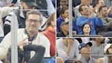 Sports stars, celebrities take in Rangers-Hurricanes Game 5 action