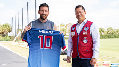 Lionel Messi signs multiyear deal with Lowe's