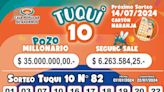 Tuqui 10: un ganador se llevó el pozo millonario