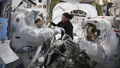 NASA Investigating Why Water Spewed From Spacesuit During Spacewalk