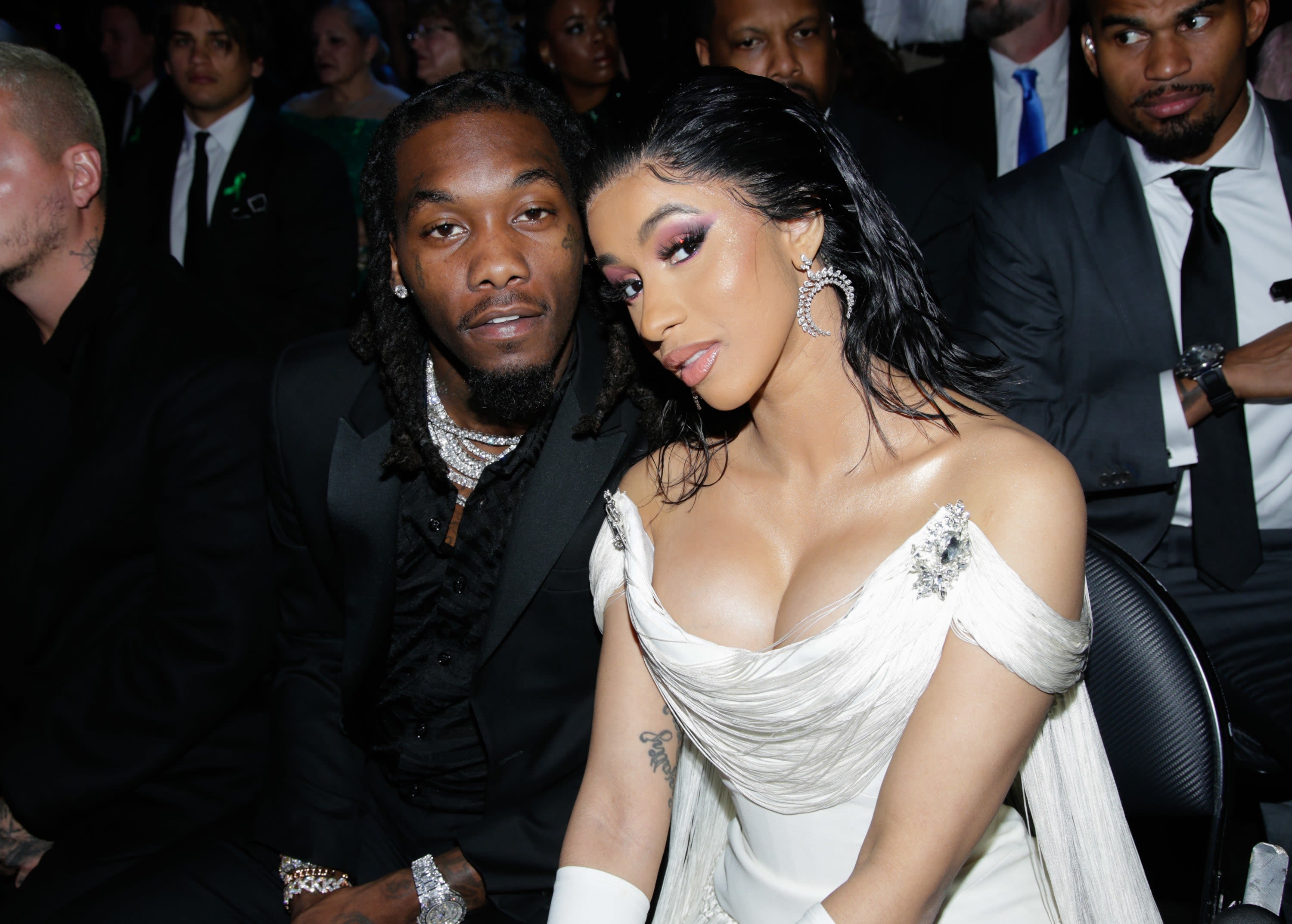 Cardi B, Offset, and Her Super-Rare Birkin Bag Showed Up So Late to a Knicks Game