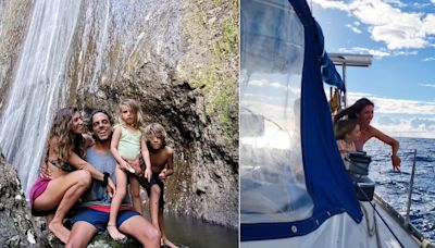 La familia argentina que dio media vuelta al mundo en barco y llegó a la Polinesia Francesa: “Fue maravilloso”