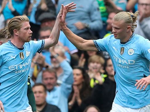 Man City 2-1 Brentford: Erling Haaland at the double as hosts come from behind to win