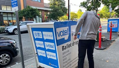 Primary election day in Washington