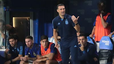 Scaloni: "Cada partido tiene su historia, este no tiene nada que ver con el amistoso"