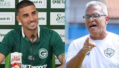 VÍDEO: Técnico do Paysandu rebate Thiago Galhardo e chama jogador do Goiás de 'problemático'