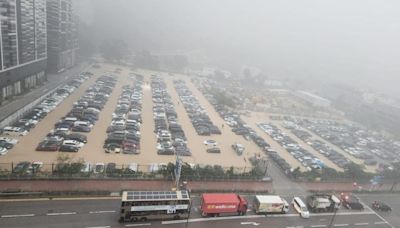 香港、澳門緊急停課！泥水暴漲「淹至車頭」 風雨全用灌的│TVBS新聞網