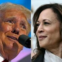 Harris blitzes battlegrounds as Trump schedule raises eyebrows