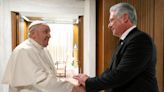 El papa Francisco recibió por primera vez al presidente cubano Miguel Díaz-Canel en el Vaticano