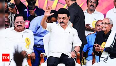 Stalin Slams ‘one Nation, One Poll’ Proposal At Dmk Conference | Chennai News - Times of India