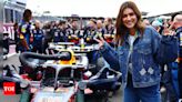 Kriti Sanon gives a glimpse of 'unforgettable memories' at her first F1 race in Silverstone | Hindi Movie News - Times of India