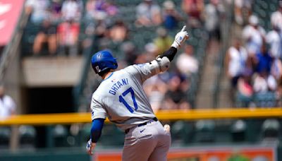 Ohtani hits 21st homer, Smith and Freeman also go deep in Dodgers' 5-3 victory over Rockies