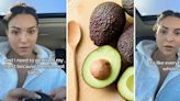 'Honestly I do this all the time': Viewers split after shopper shares controversial hack to getting ripe avocados for $1.29