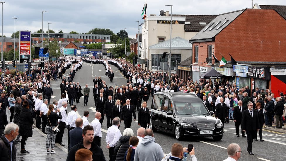 Why was Bobby Storey's funeral so controversial?