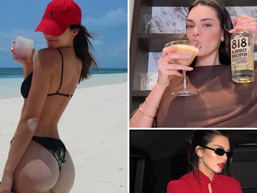 Kendall Jenner's 818 Boozy Pics ... Happy Tequila Day!