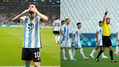 Lionel Messi's One-Word Reaction On Argentina's Controversial Defeat In Paris Olympics Goes Viral