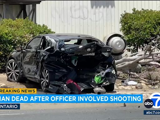 Innocent driver, suspect dead after police chase, officer-involved shooting in Ontario