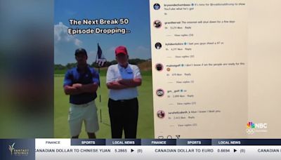 Donald Trump Teams Up with US Open Golf Champ Bryson DeChambeau in Campaign Push