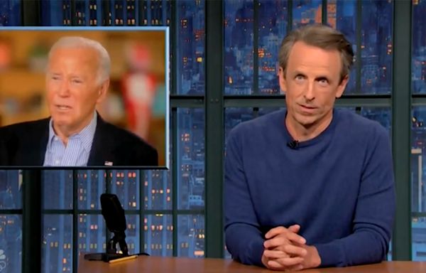 Seth Meyers scolds Biden for not taking Trump threat seriously enough after debate: ‘Incredibly high’ stakes