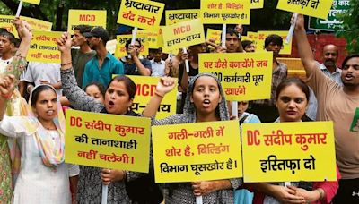 West Delhi residents rally against ‘corruption’ in MCD