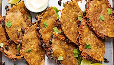 Crispy Sheet-Pan Black Bean Tacos Are Budget Dinner Gold