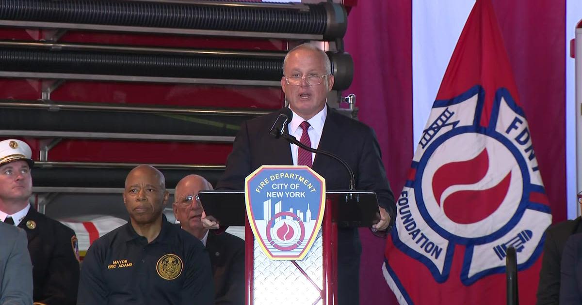 Robert Tucker sworn in as new FDNY commissioner