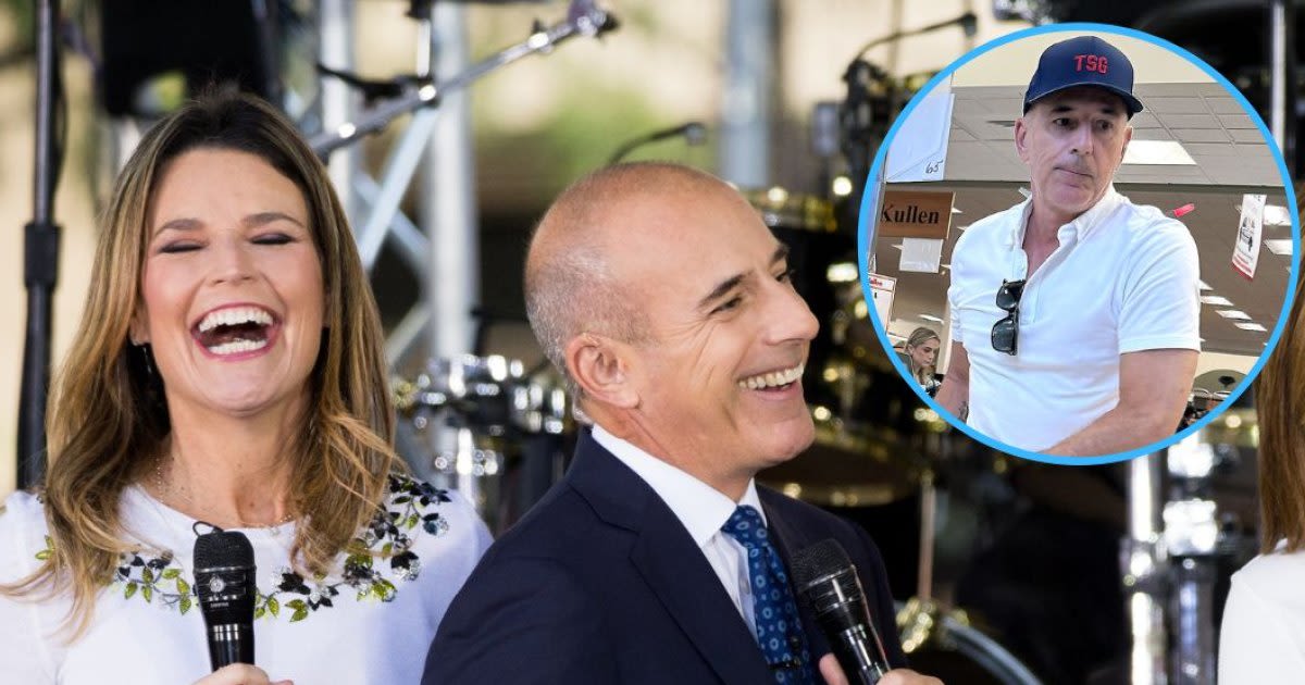 Matt Lauer Spotted as He Plots Comeback After ‘Today’ Firing