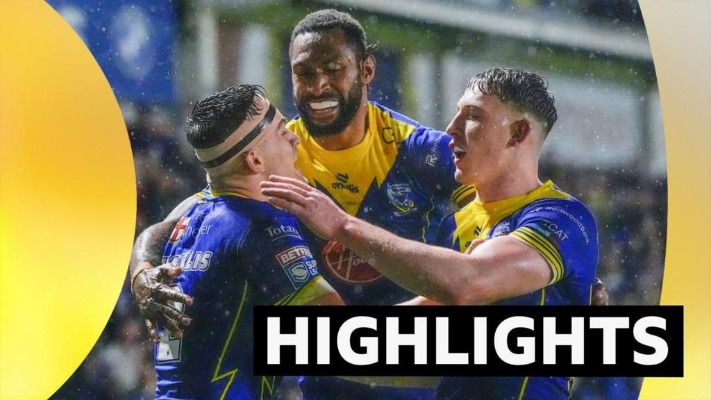 Watch highlights as Thewlis scores 20 in Warrington win over Hull
