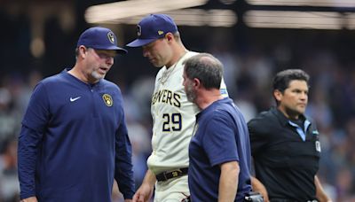 The Brewers just lost yet another important pitcher to an injury