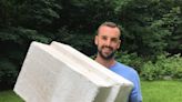 When he's not working at Midstate Tech or raising seven kids, Wittenberg man is making walls from hemp and building a business