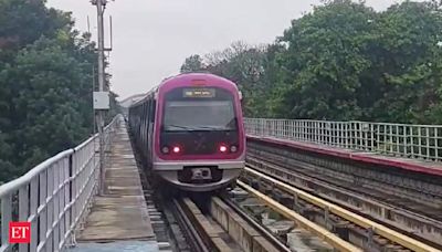 Bangalore Metro announces opening date for Namma Metro's Yellow line: Check details - The Economic Times