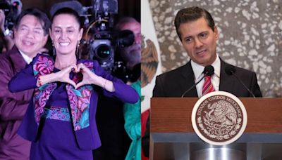 Claudia Sheinbaum recibe llamada de felicitación de Peña Nieto