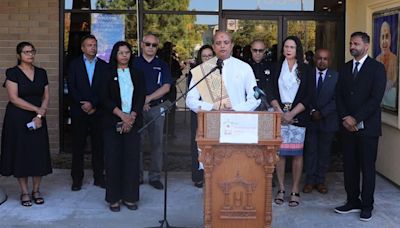 BAPS Shri Swaminarayan Mandir vandalised in Sacramento area of California with anti-Hindu messages on September 25, 2024