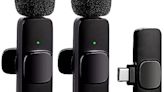 VMKLY ISAIBELL Wireless Lavalier Microphone for Type-C Phone, Now 26% Off