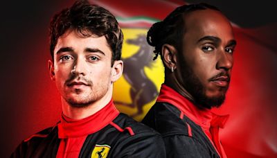 Leclerc comemora Hamilton na Ferrari: "Aprender com um dos melhores"