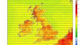 Weather maps turn red as 27C French heat plume to hit UK