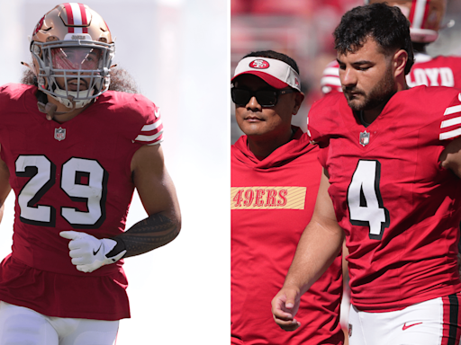 Shanahan acknowledges IR an option for 49ers' Hufanga, Moody