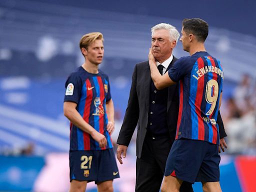 FC Barcelona Star Lewandowski Praises Real Madrid Coach Ancelotti