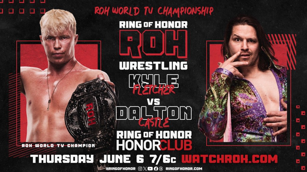 Ring Of Honor TV Title Defense Announced For June 6 Episode Of ROH TV
