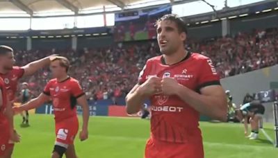 Champions Cup: Juan Cruz Mallía anotó un try vital y Toulouse jugará la final de Europa