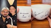 Virat Kohli and Anushka Sharma gift their autographed cup to Naru Noodle Bar chef Kavan Kuttappa, thank him with special words