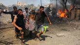 Israel targets 7 October mastermind in airstrike Gaza officials say killed at least 90