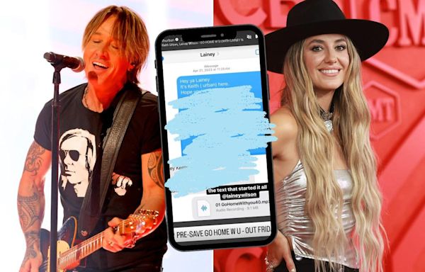 The Text Keith Urban Sent Lainey Wilson When He Asked Her to Collaborate